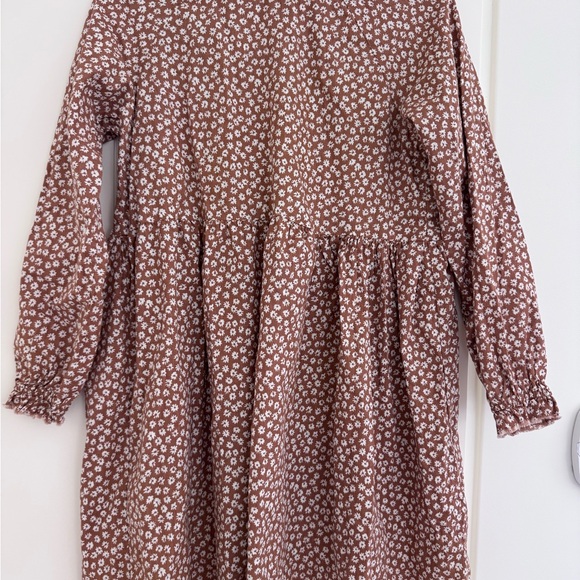 Rylee + Cru Brown Floral Women’s Dress - Picture 1 of 4